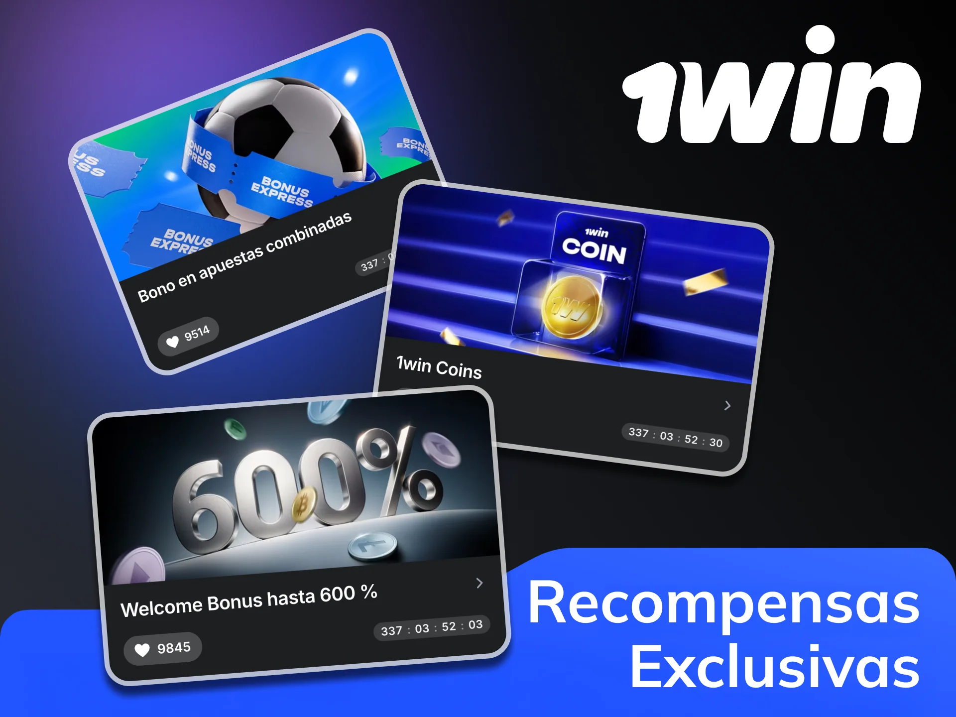Regístrese en 1win y obtenga acceso al programa de bonificaciones.