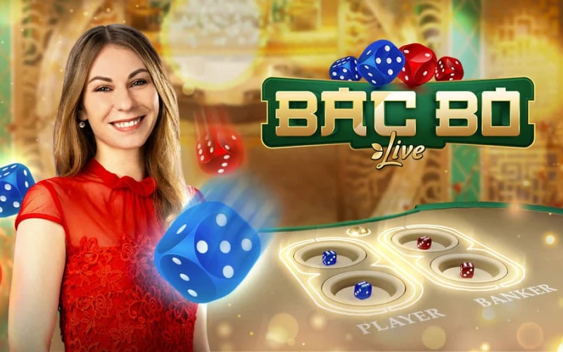Placez votre pari sur le jeu Bac Bo de 1win et remportez un gain.