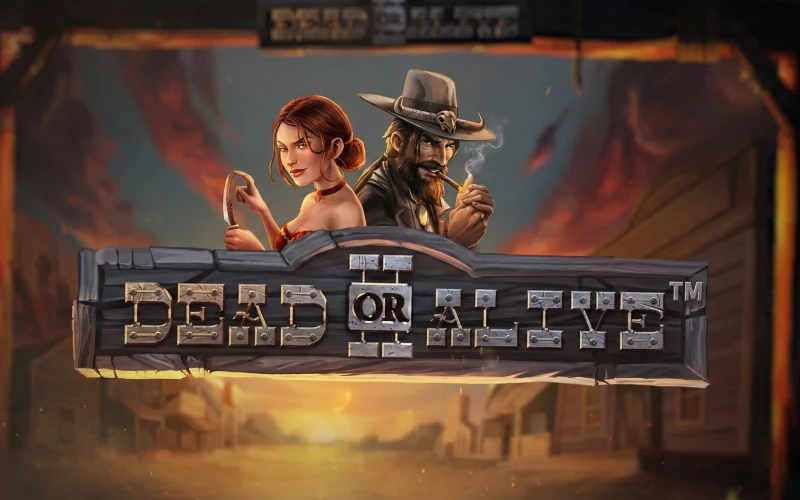 Disfruta del juego Dead or Alive de 1win, ambientado en el salvaje oeste.