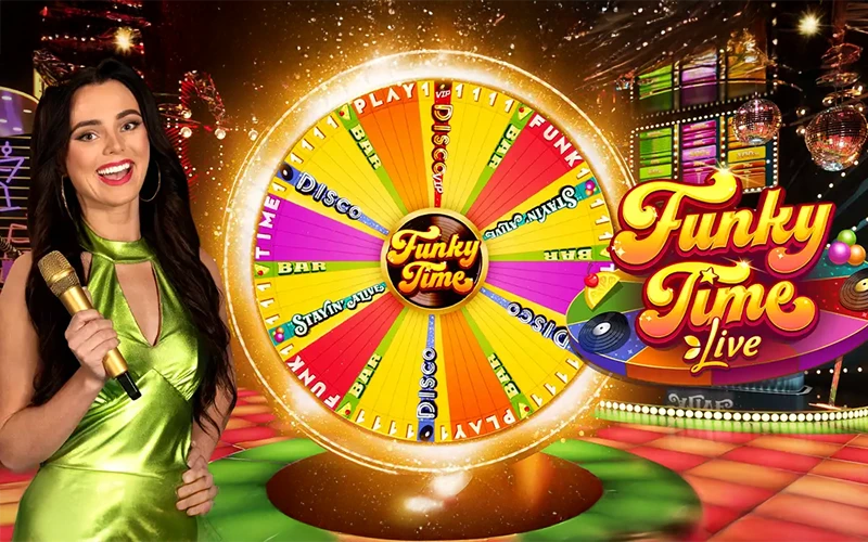 Try a music-themed game Funky Time at 1win platform.