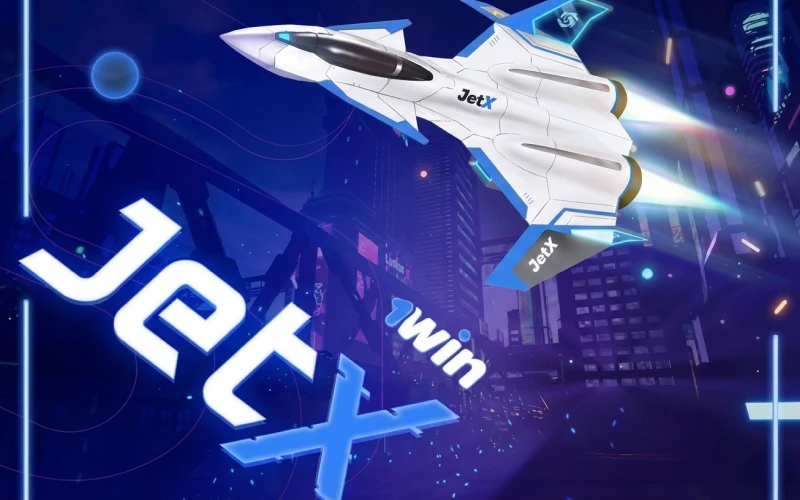 Try your luck in JetX crash game at 1win casino.